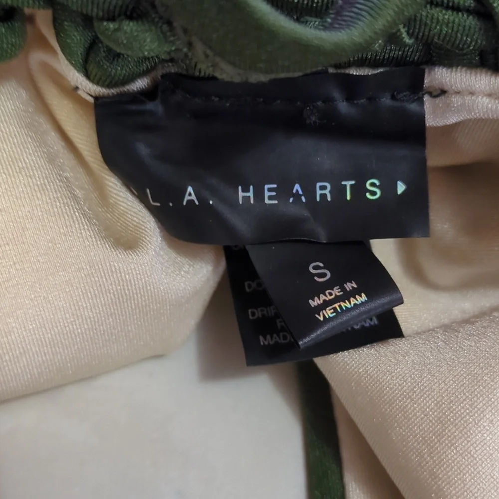 L.A.Hearts swim set color green olives size S - Picture 6 of 7